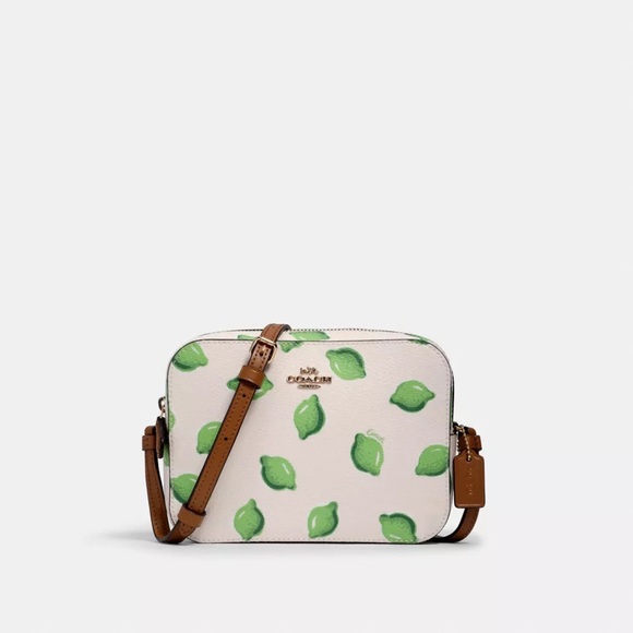 Coach Handbags - COACH Camera Bag with Lime Print 🍋‍🟩